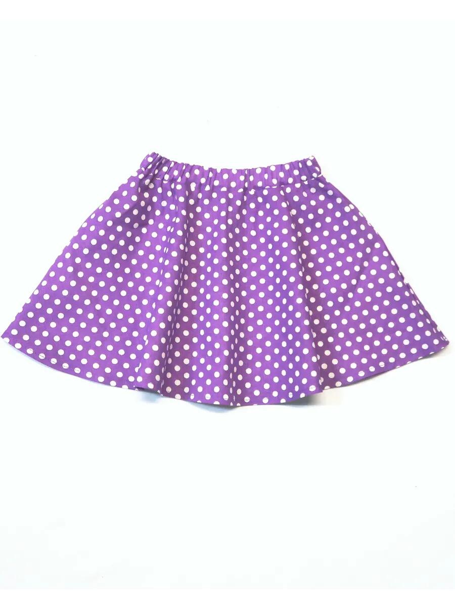 Юбка Рекантино 396-04 Сиреневый - фото 4