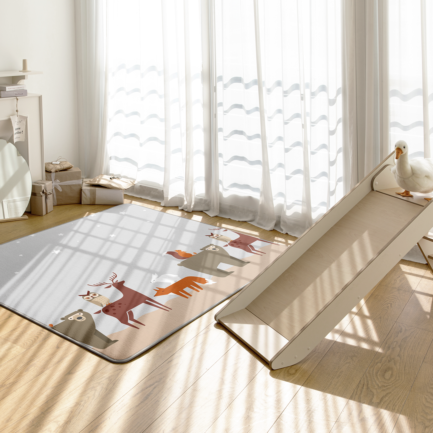 Коврик двухсторонний Parklon Prime Living Неразлучные друзья 150x200x1 см - фото 6