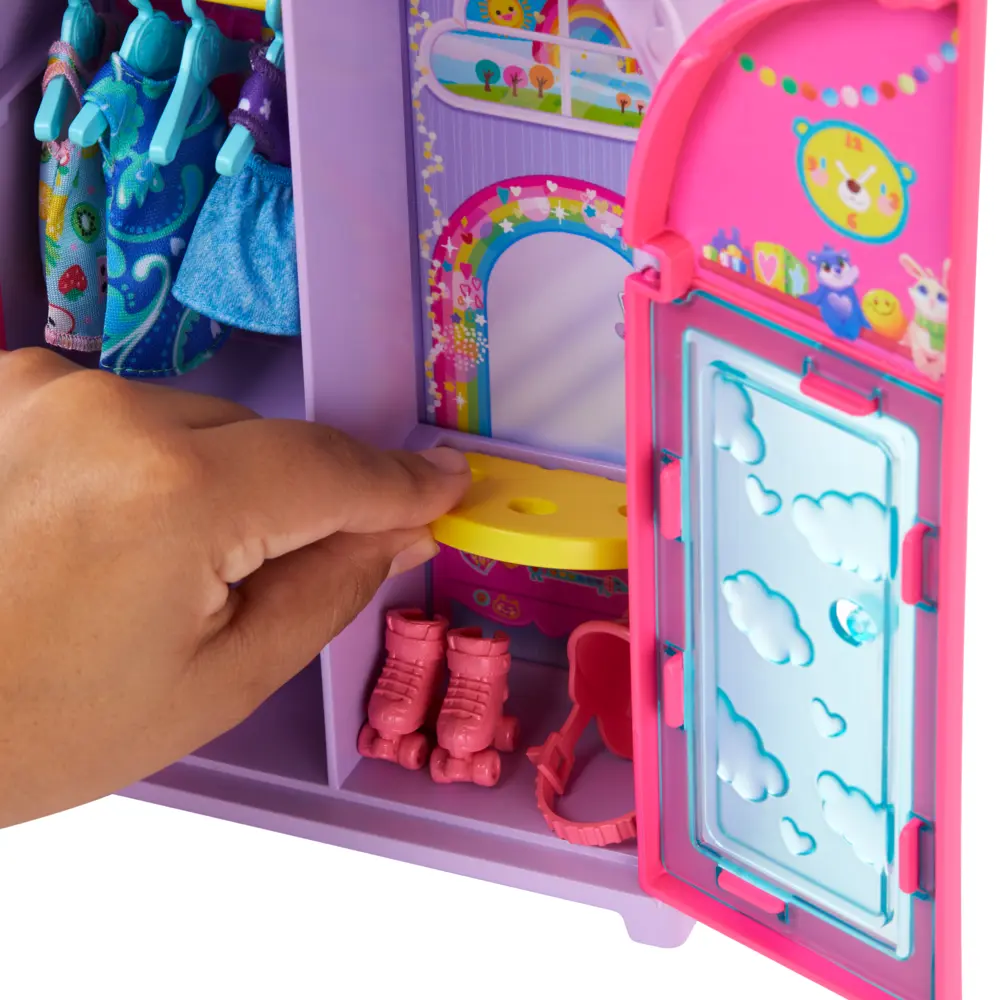 Кукла мини Barbie Chelsea Шкаф Челси HXN03 HXN03 - фото 8