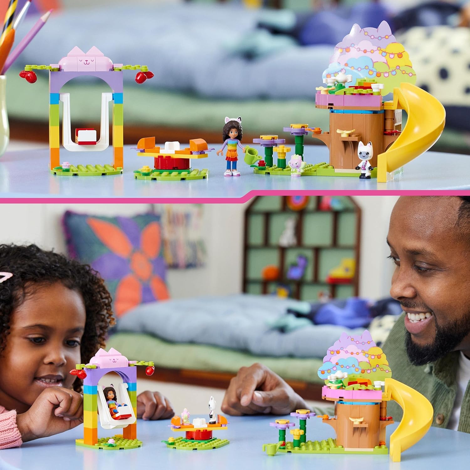 Конструктор LEGO Gabbys Dollhouse Kitty Fairys Garden Party 130 дет. - фото 7