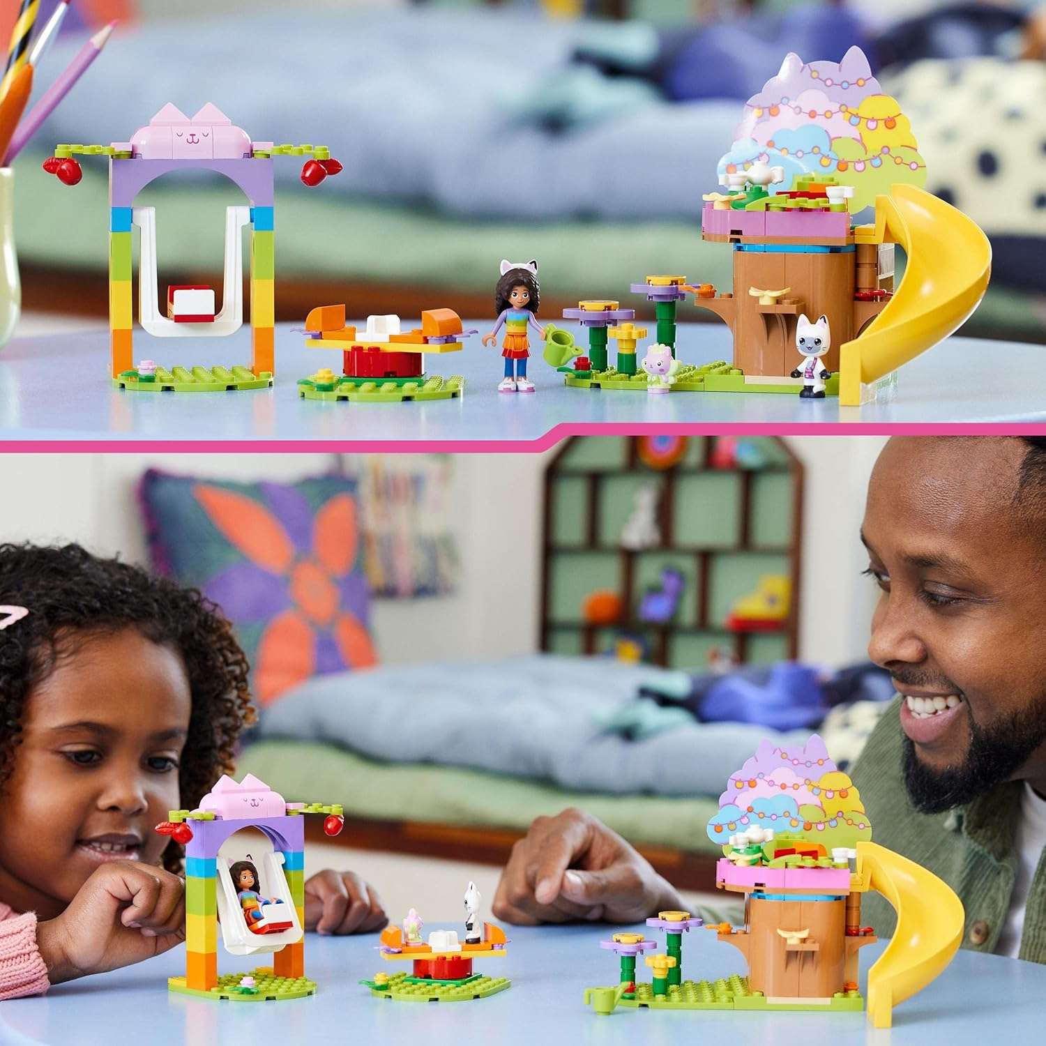 Конструктор LEGO Gabbys Dollhouse Kitty Fairys Garden Party 130 дет. - фото 7
