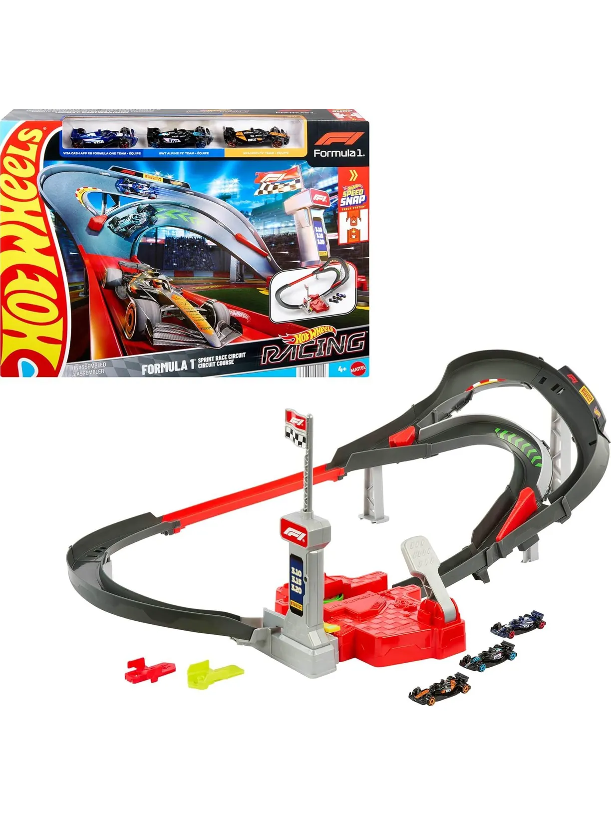 Трек Hot Wheels Formula 1 JDY15 - фото 1