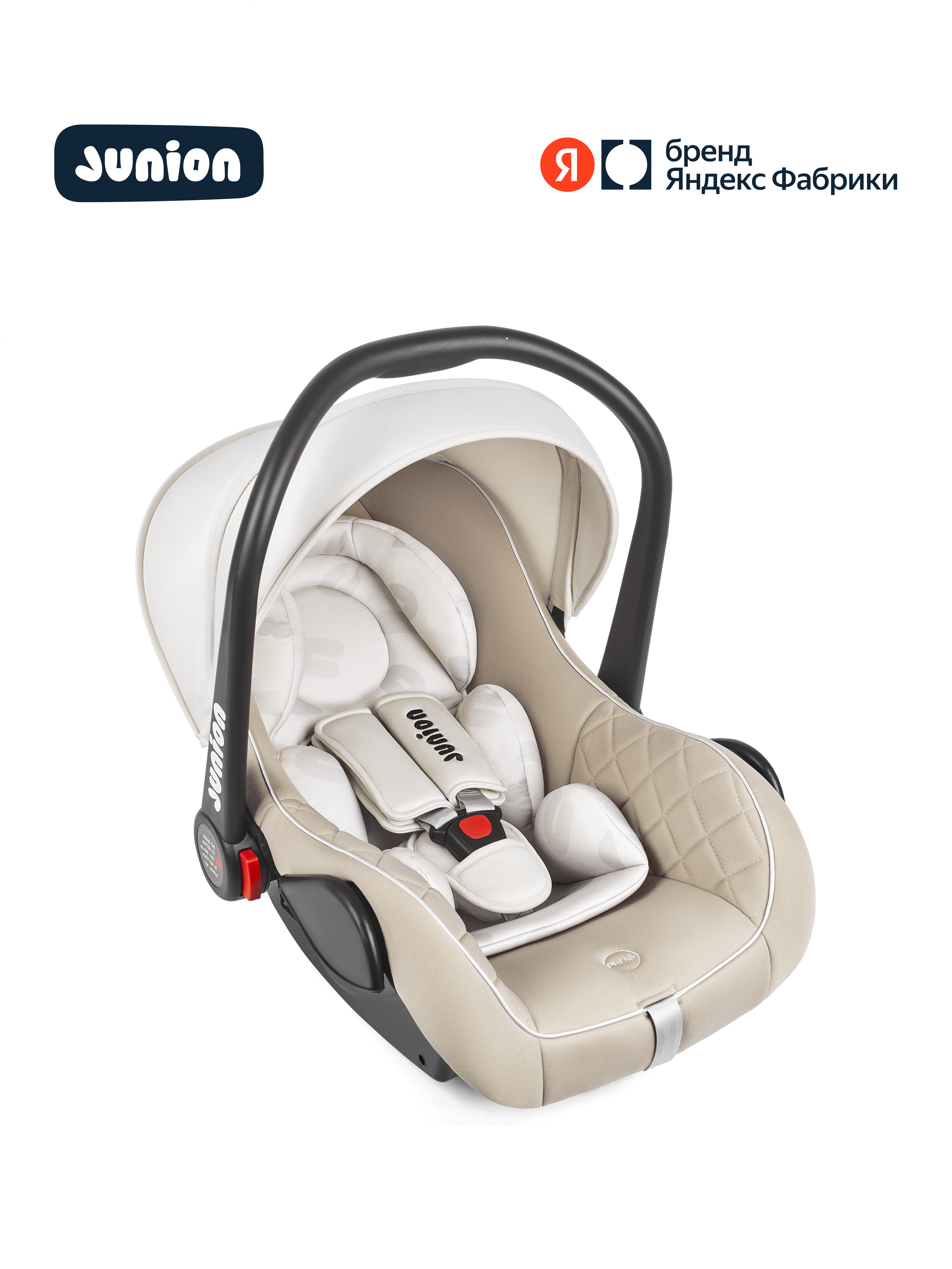 Автокресло Junion Uma 0 (0 -13 кг) бежевый - фото 1