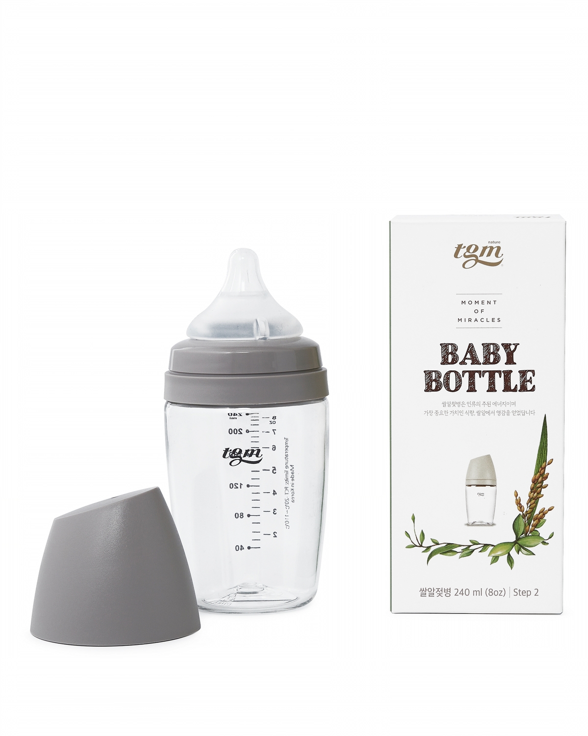 Бутылочка TGM The Good Mother 240 мл в ассортименте - фото 8