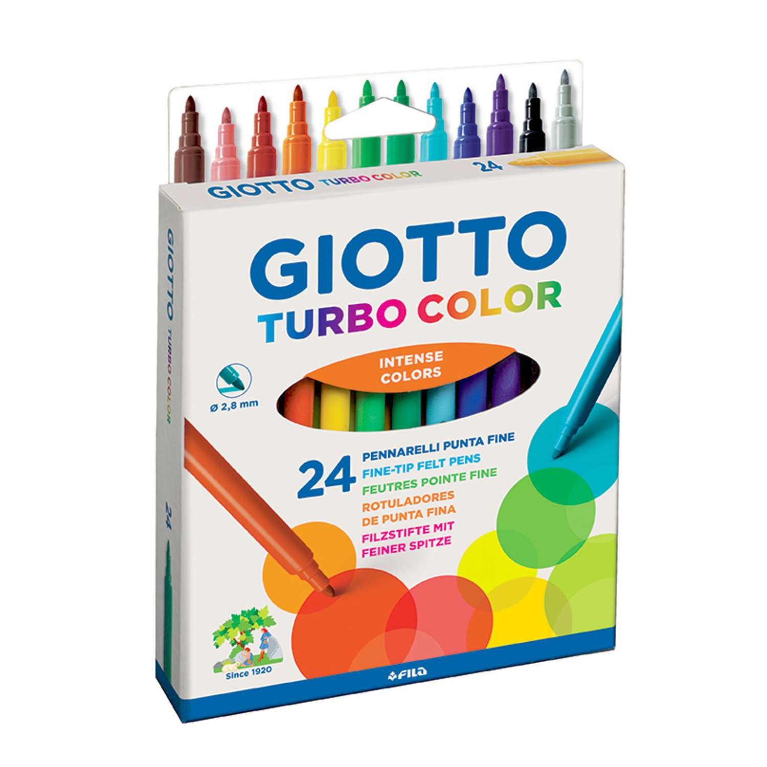Фломастеры GIOTTO 24 цв. - фото 2