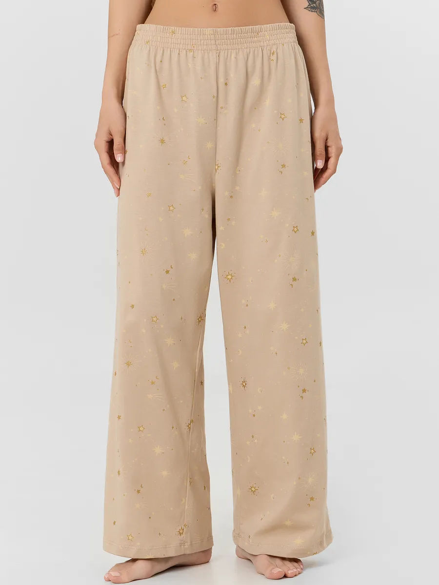 Пижама Mark Formelle (Марк Формэль) 592600/песочный +звезды на песочном - фото 6