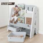 Стеллаж для книг UNIX Kids Сactus Grey