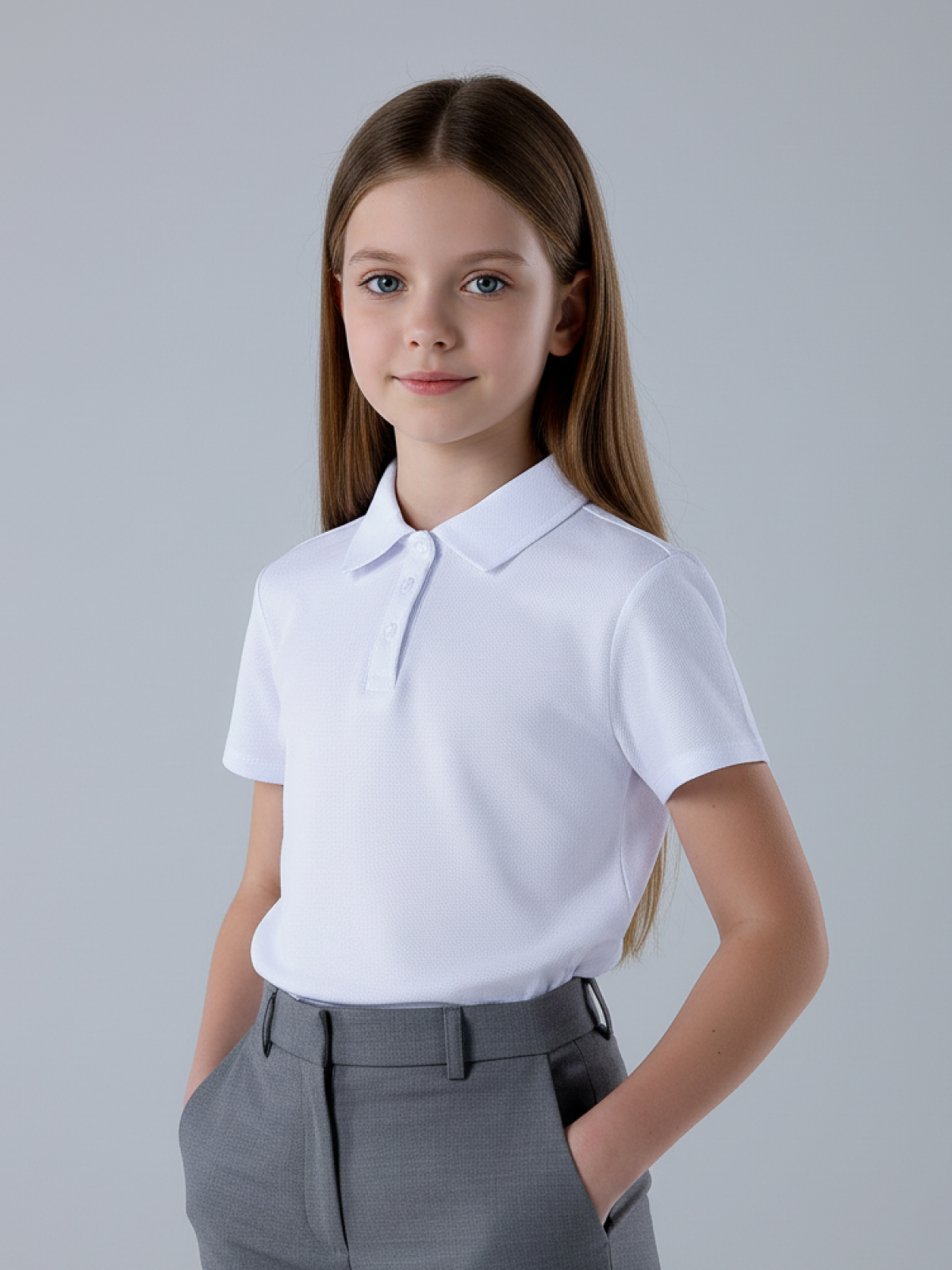 Поло GOJO 624дбелый - фото 1