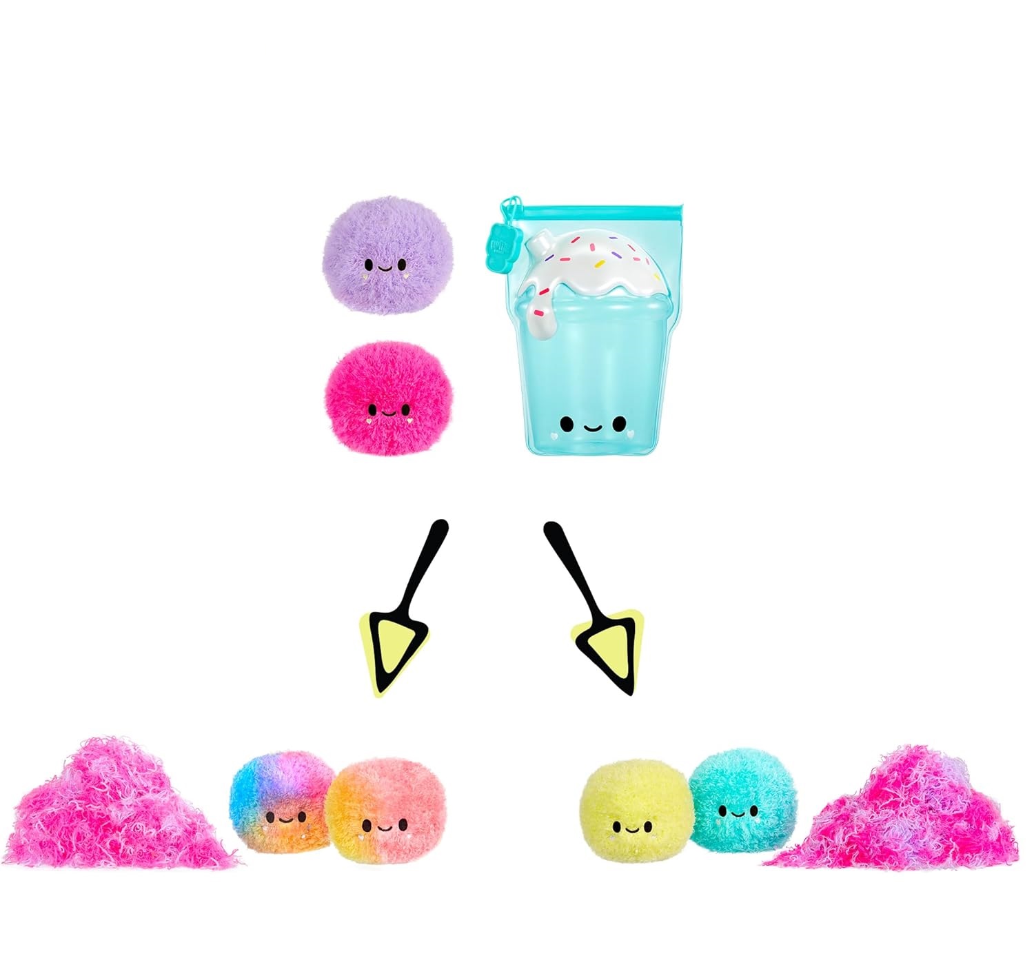 Мягкая игрушка FLUFFIE STUFFIEZ Боба 25 см - фото 3