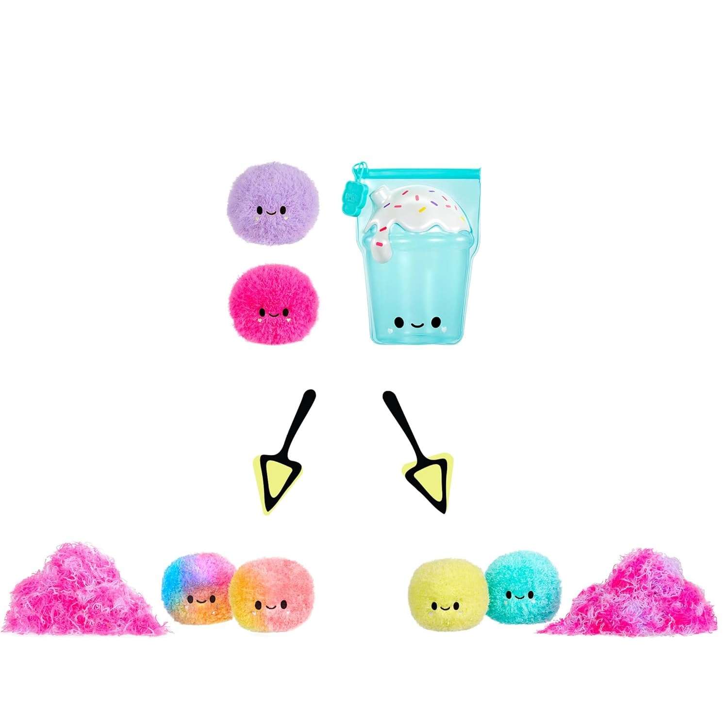 Игрушка мягкая FLUFFIE STUFFIEZ Боба 25 см - фото 3