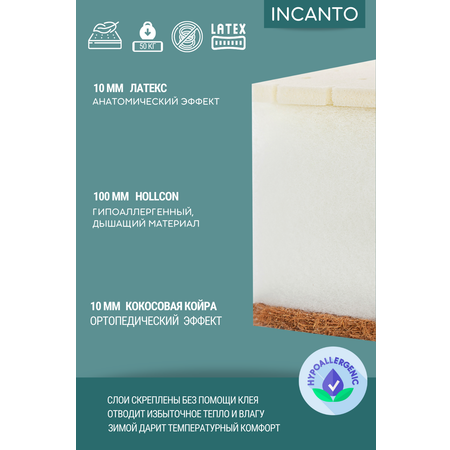 Матрас Incanto UOMO 120х60