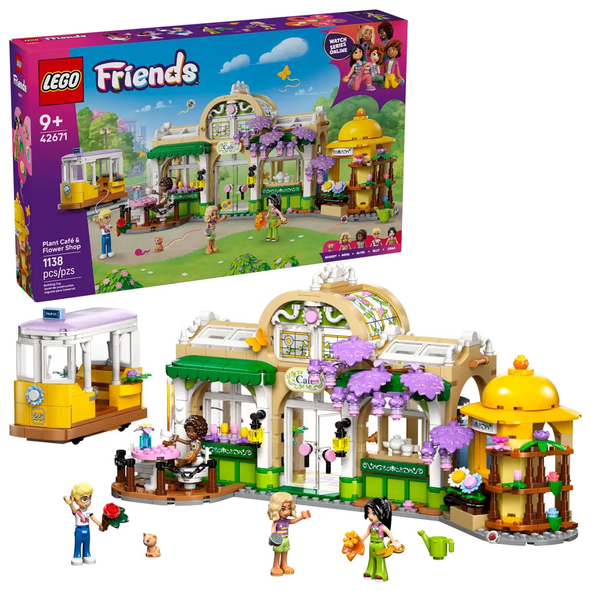 Конструктор LEGO Friends Кафе растений 1138 дет. - фото 1