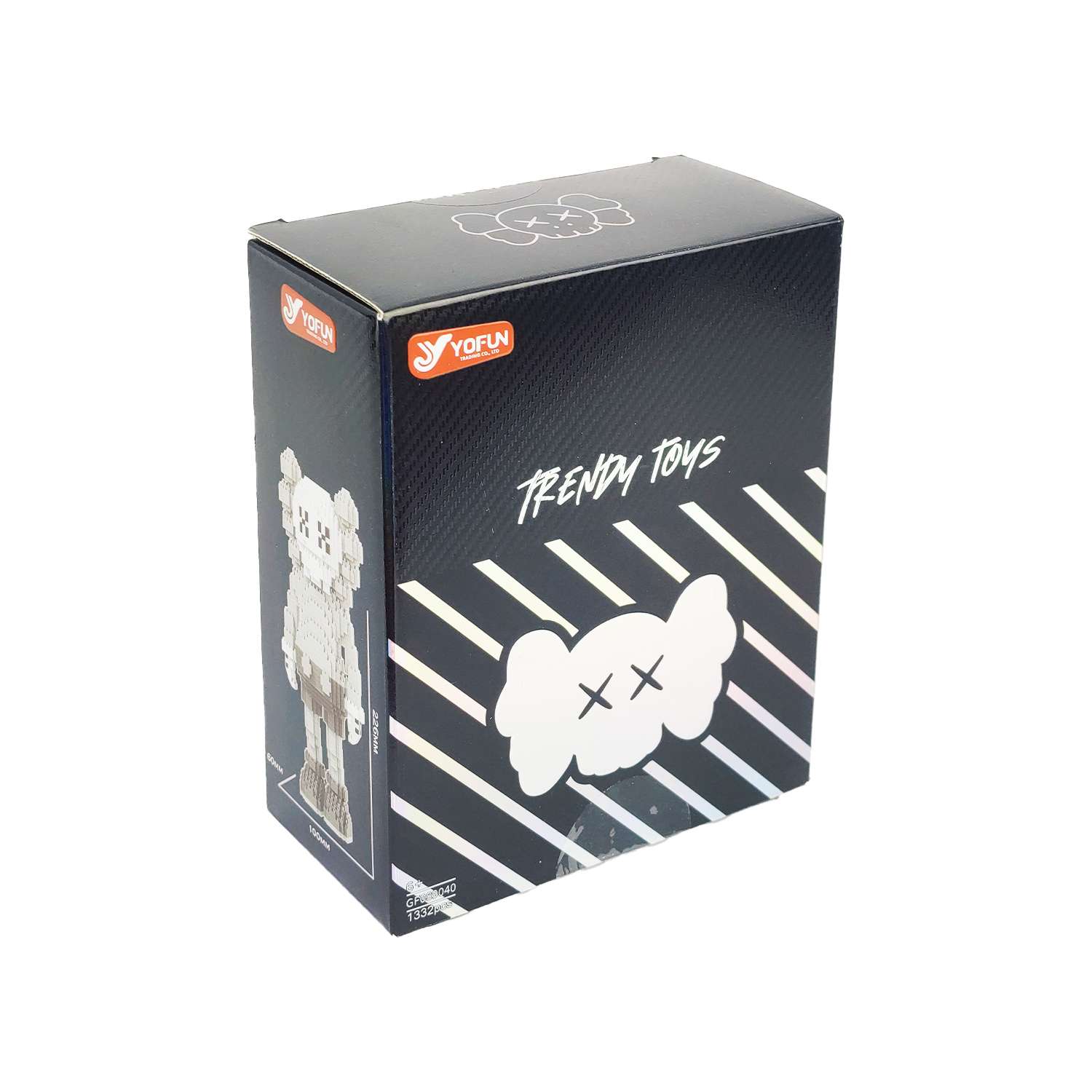 Конструктор Yiwu Yofun Trading Co Balody Kaws из мини-блоков - фото 3