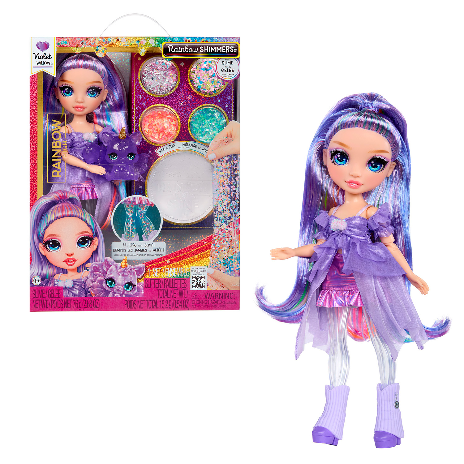 Кукла модельная Rainbow High Виолет 68383 - фото 2