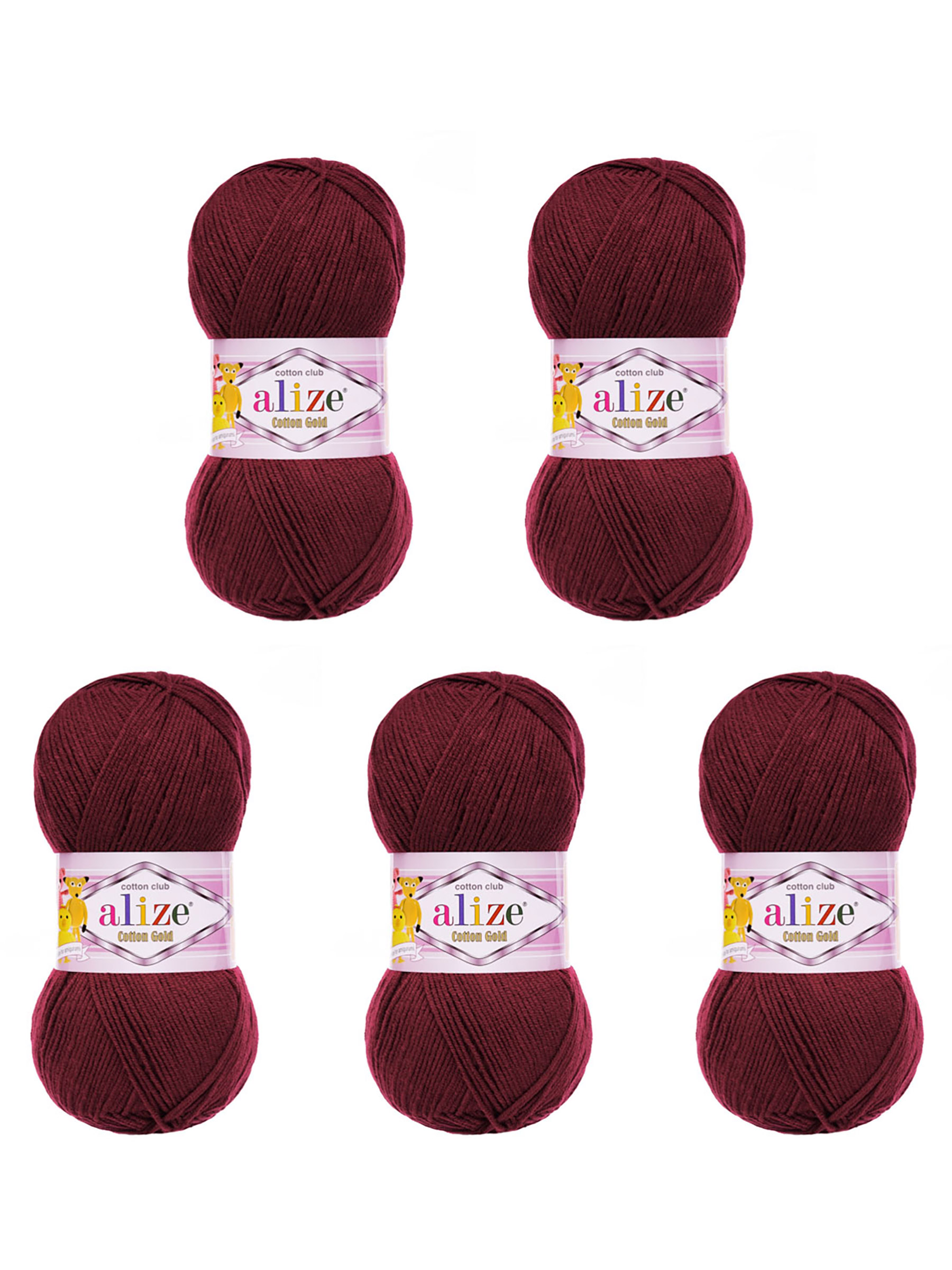 Пряжа Alize 100г 330м 5шт - фото 5