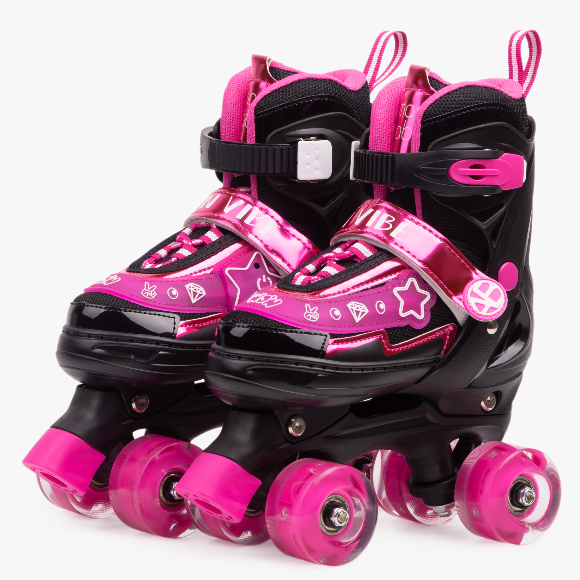 Роликовые коньки Amarobaby L 34-37 - фото 18