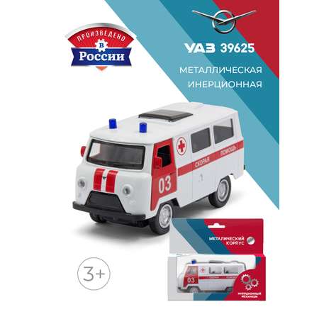Скорая помощь . УАЗ УАЗ/UAZ 1:34 белый в ассортименте