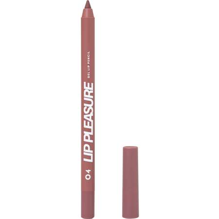 Карандаш для губ Love Generation Lip Pleasure гелевый, стойкий, тон 04 холодный коричневый, 1,35 г