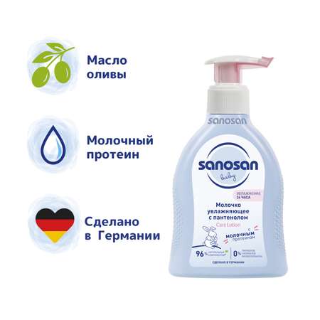 Молочко Sanosan с пантенолом 200 мл