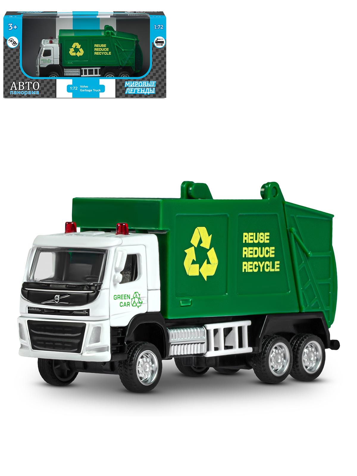 Самосвал АВТОпанорама Volvo FM 1:72 JB1251646 - фото 18