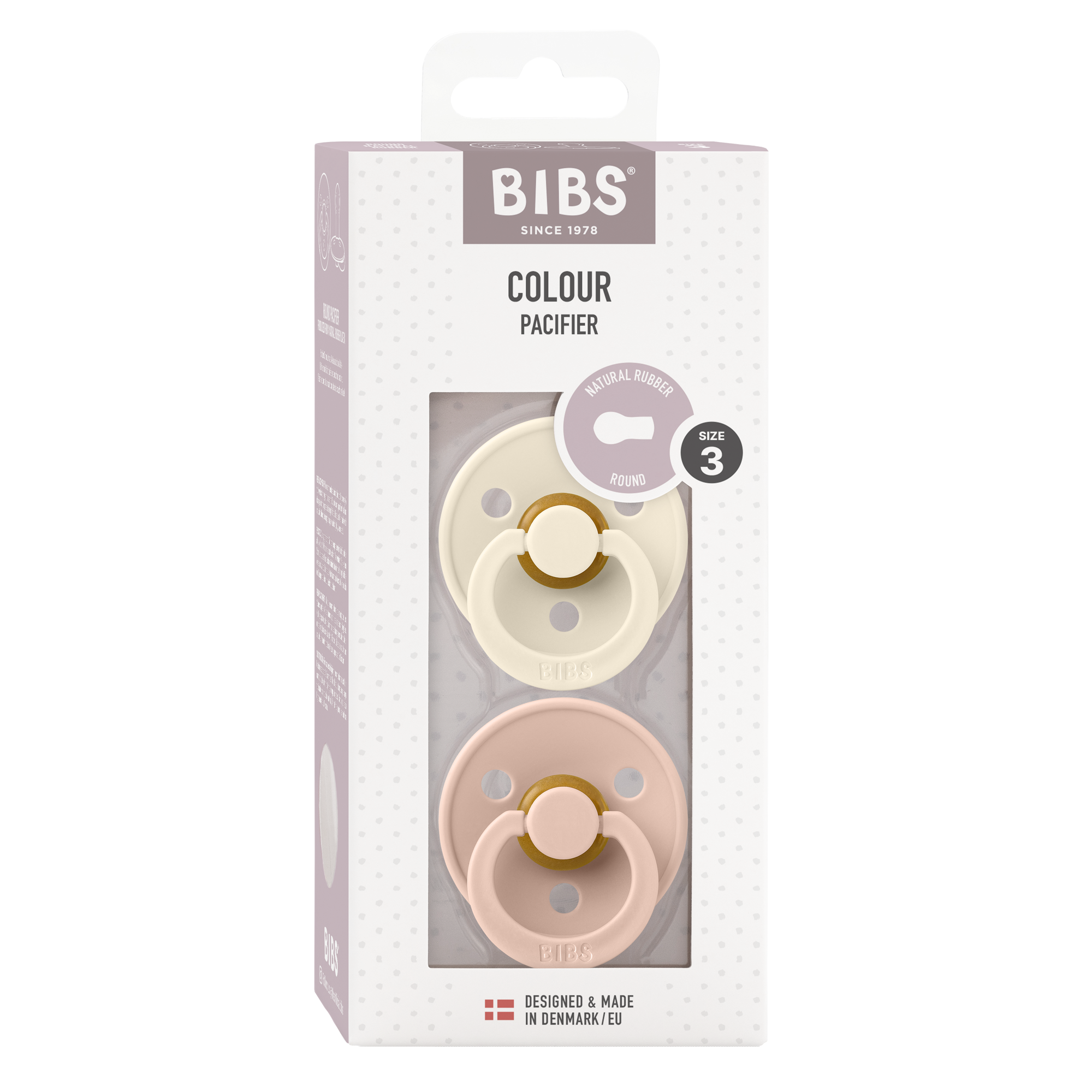 Пустышка BIBS латекс классическая от 6 мес. 2 шт. - фото 2