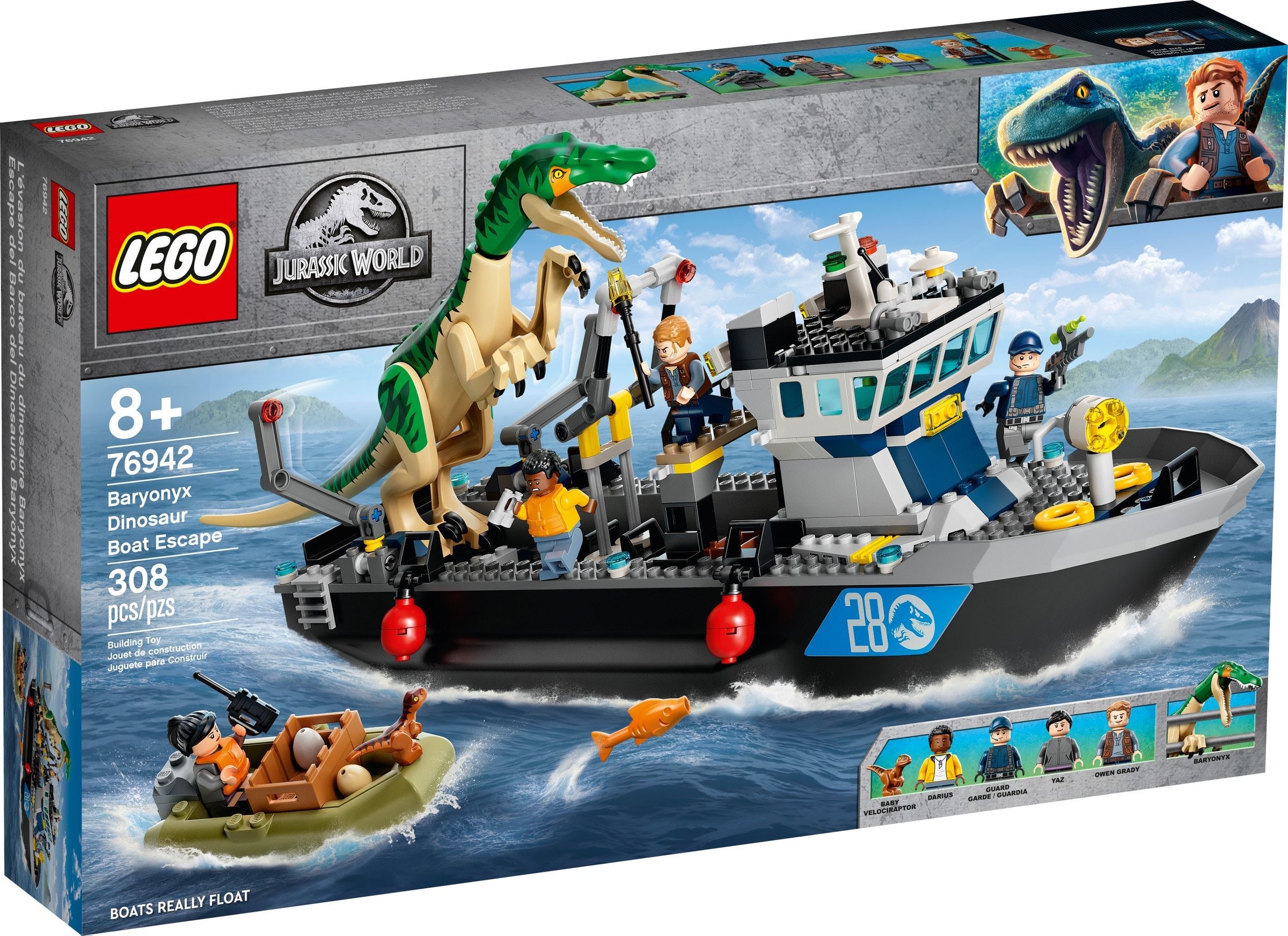 Конструктор LEGO Jurassic World 76942 308 дет. - фото 1