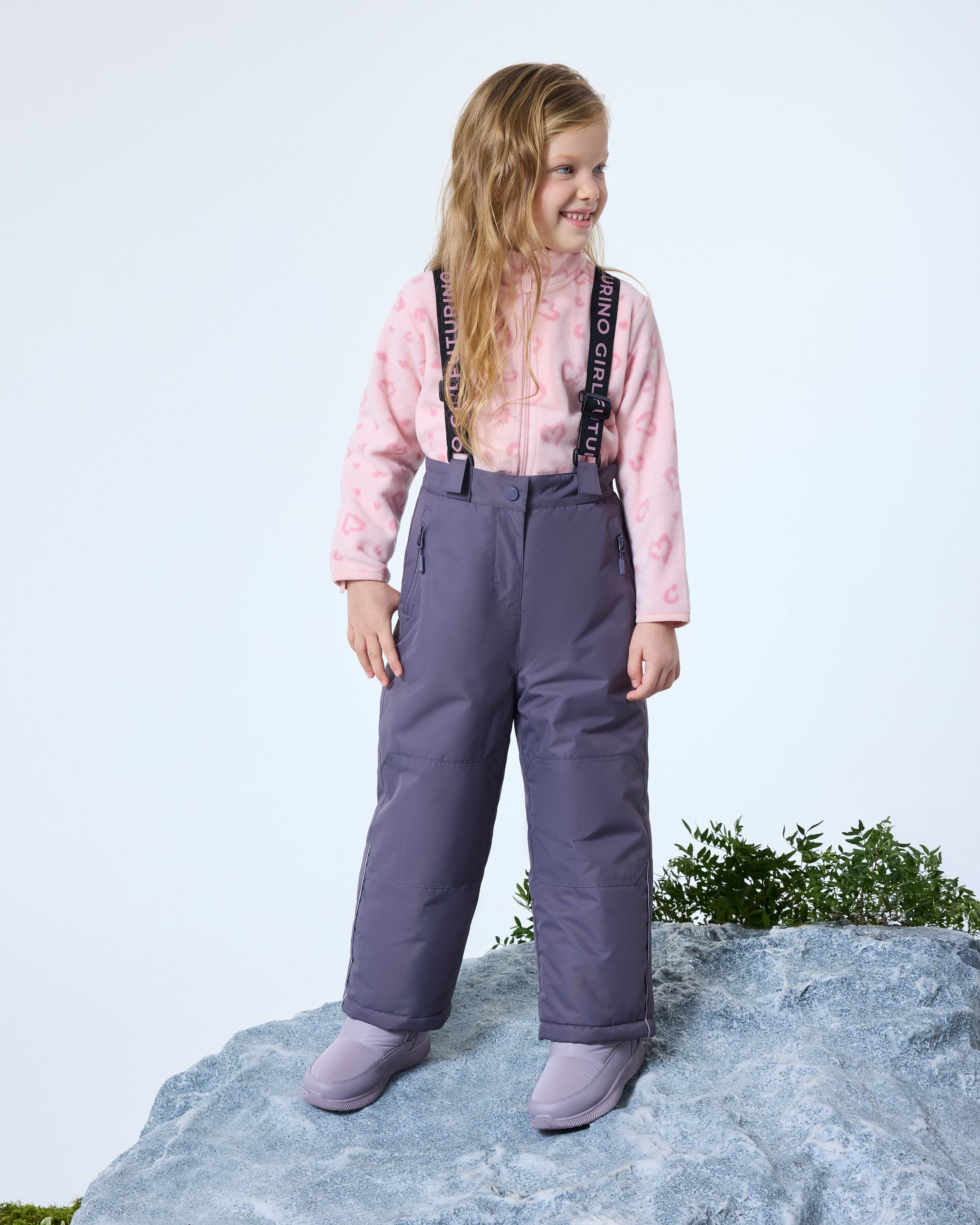 Брюки на бретелях Futurino W25FU325AWG295kgGG - фото 1