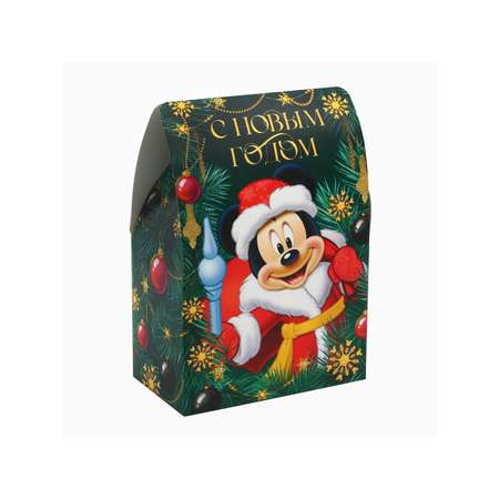 Коробка складная, новогодняя Disney \"С Новым годом!\", 16 х 24 х 9 см