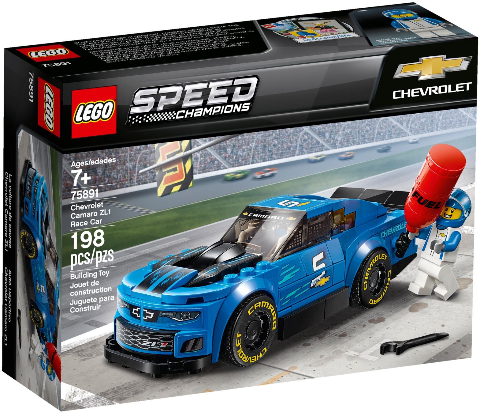 Изображение товара Конструктор LEGO Speed Champions 75891 198 дет.