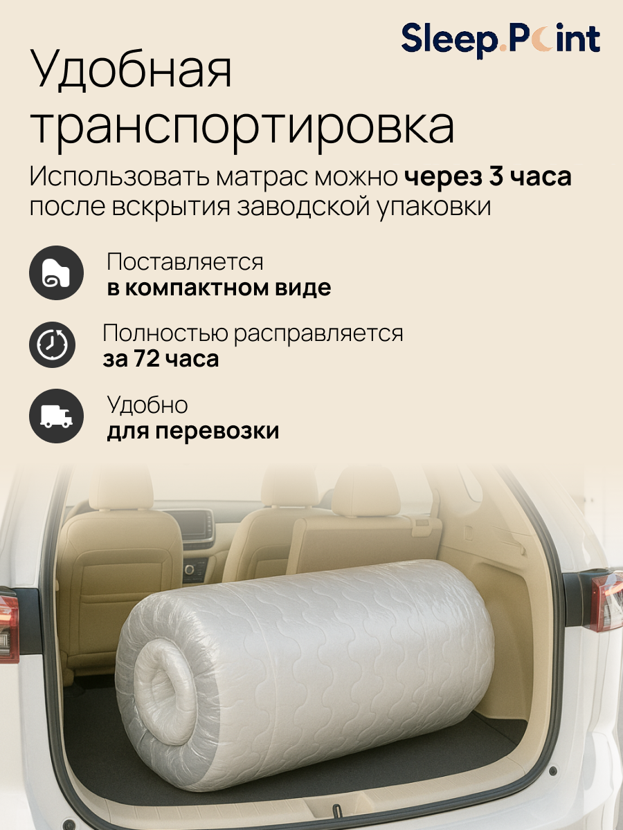 Матрас Sleep.Point 70х160 - фото 4