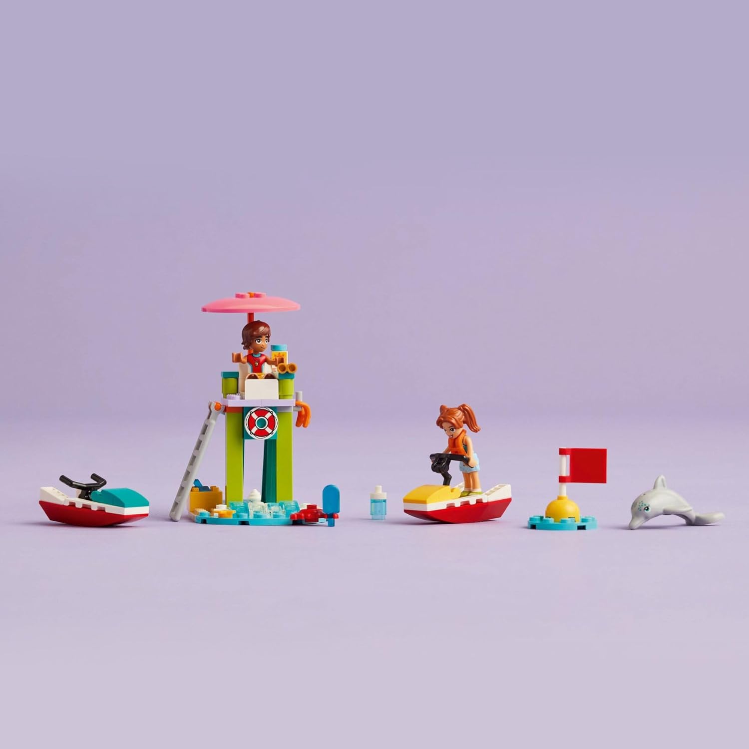 Конструктор LEGO Friends Пляжный водный скутер - фото 8