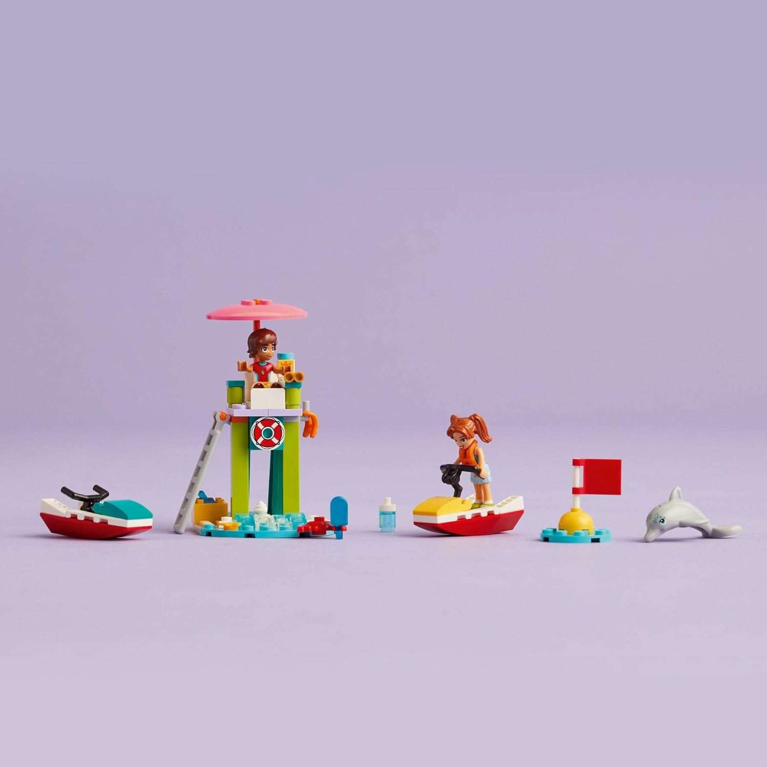 Конструктор LEGO Friends Пляжный водный скутер - фото 8
