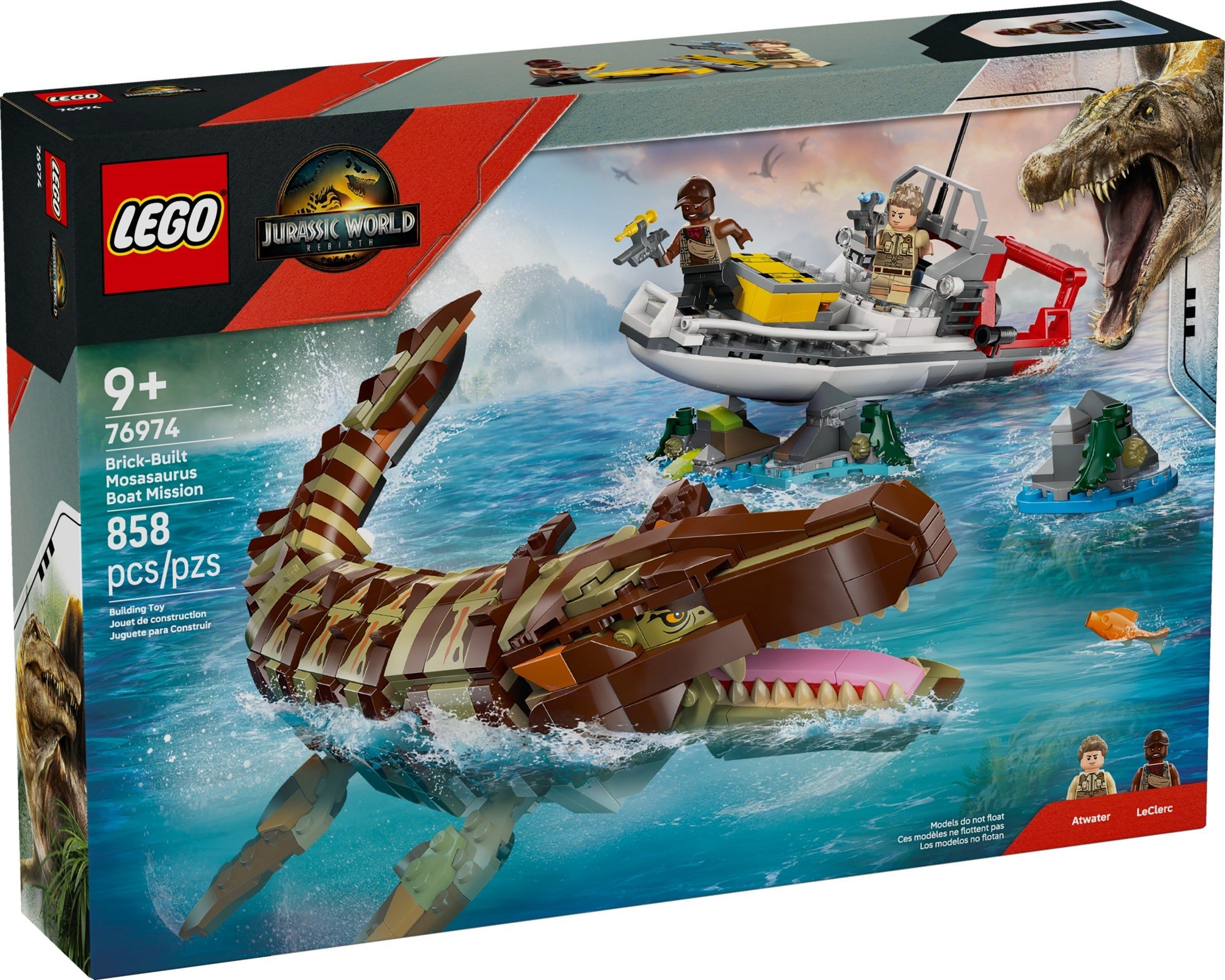 Конструктор LEGO Jurassic World 858 дет. - фото 1