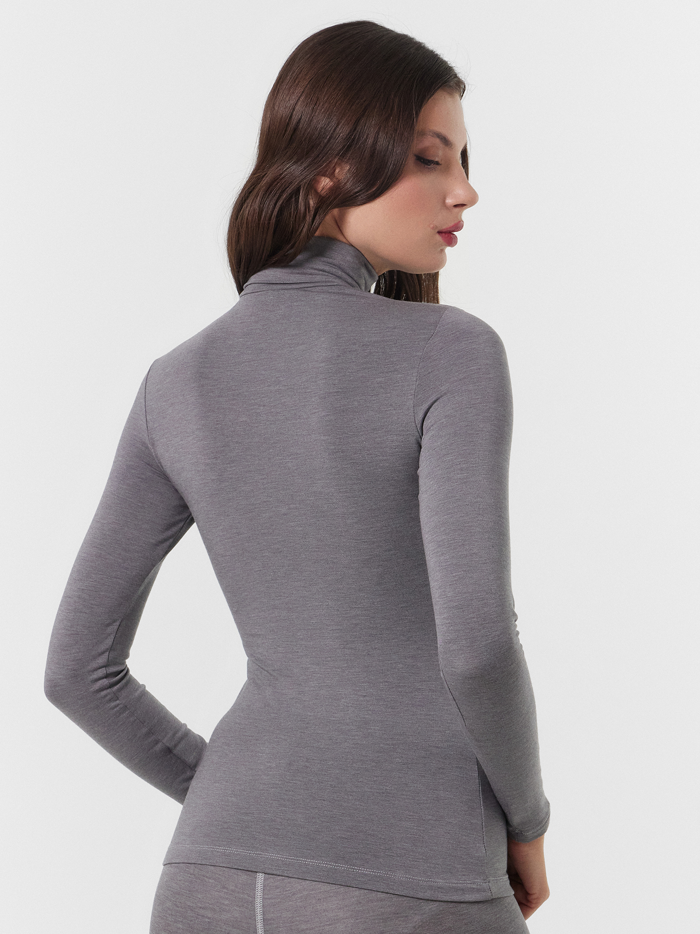 Термолонгслив Mark Formelle (Марк Формэль) 602331/серый меланж 4306-А - фото 4