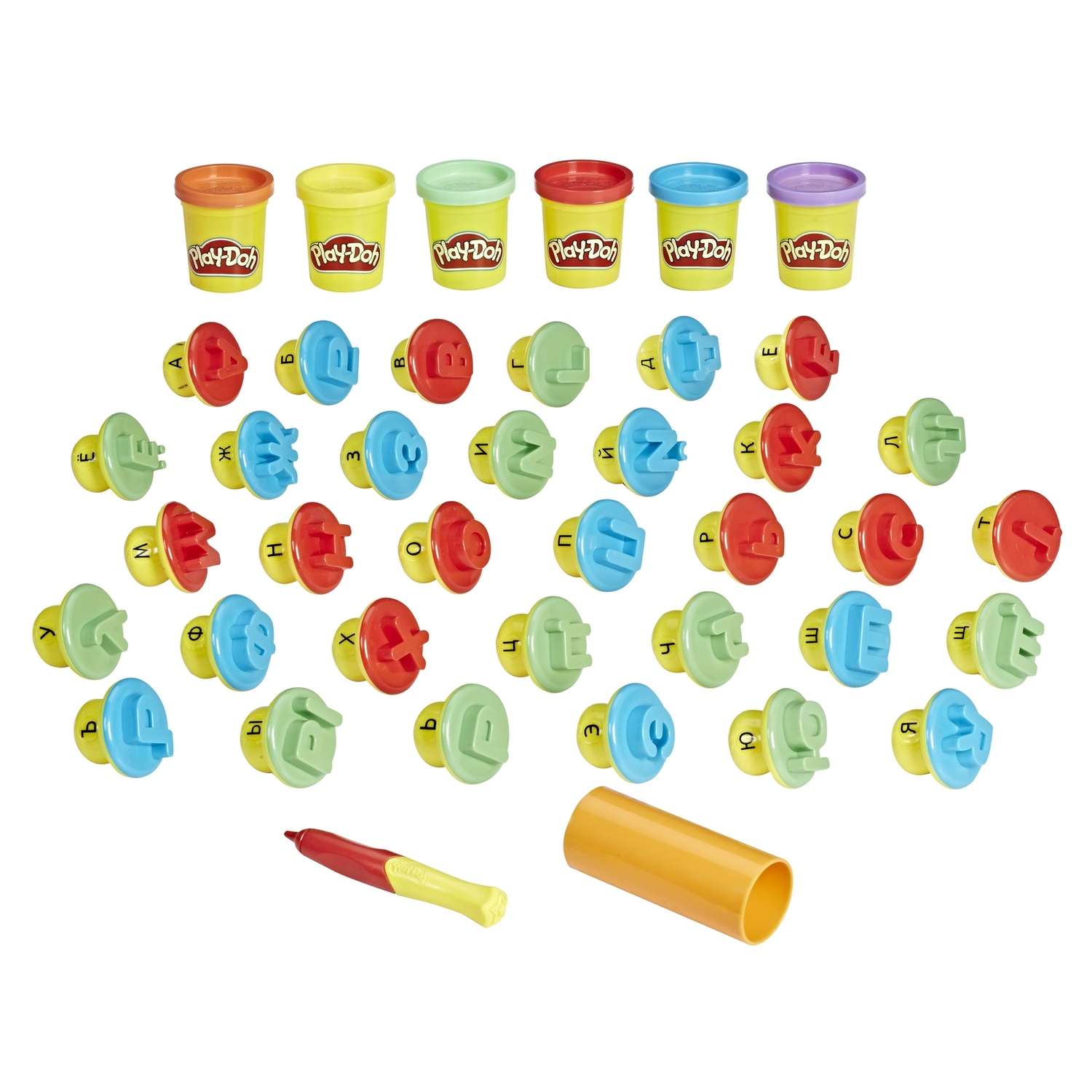 Пластилин Play-Doh Буквы и языки - фото 2