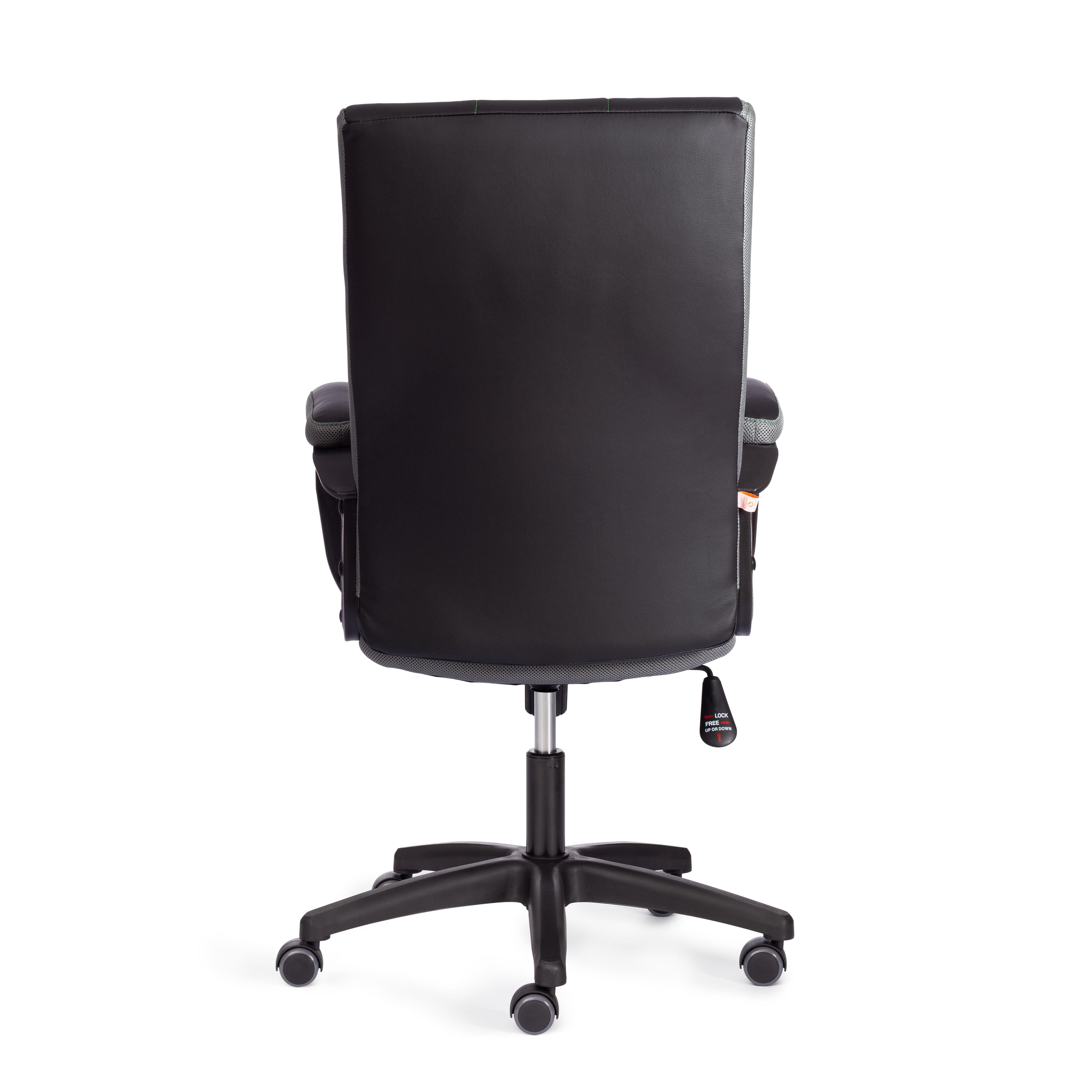 Компьютерное кресло TETCHAIR Тренди черный/серый - фото 4