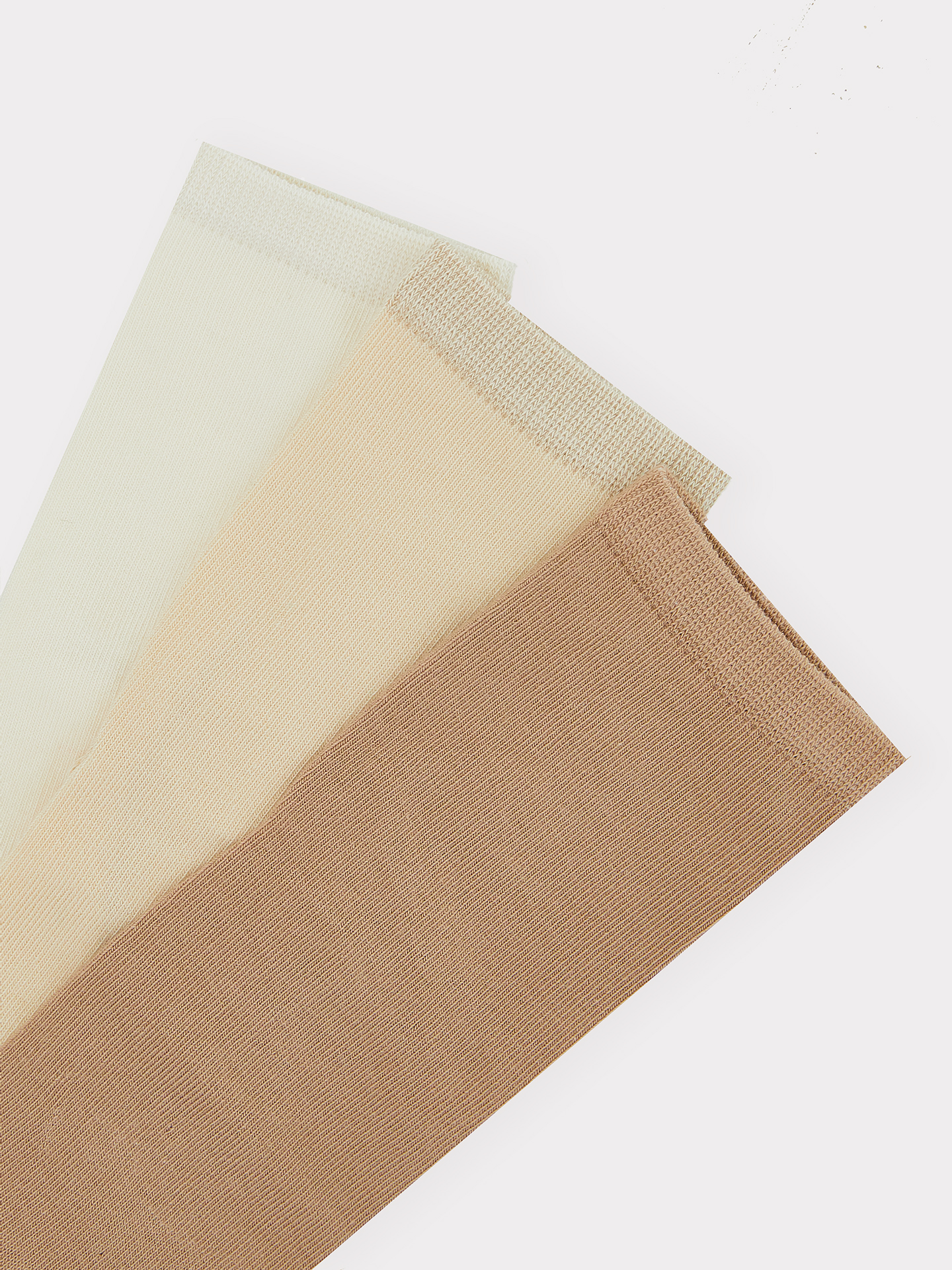 Носки 3 пары Mark Formelle (Марк Формэль) 430A-1407/молочный /нюдовый /капучино - фото 4