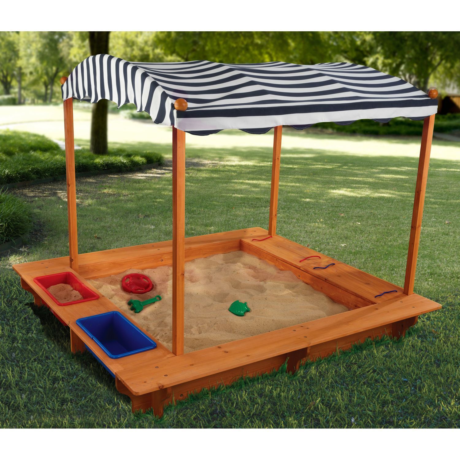 Песочница KidKraft с тентом 00165_KE - фото 2