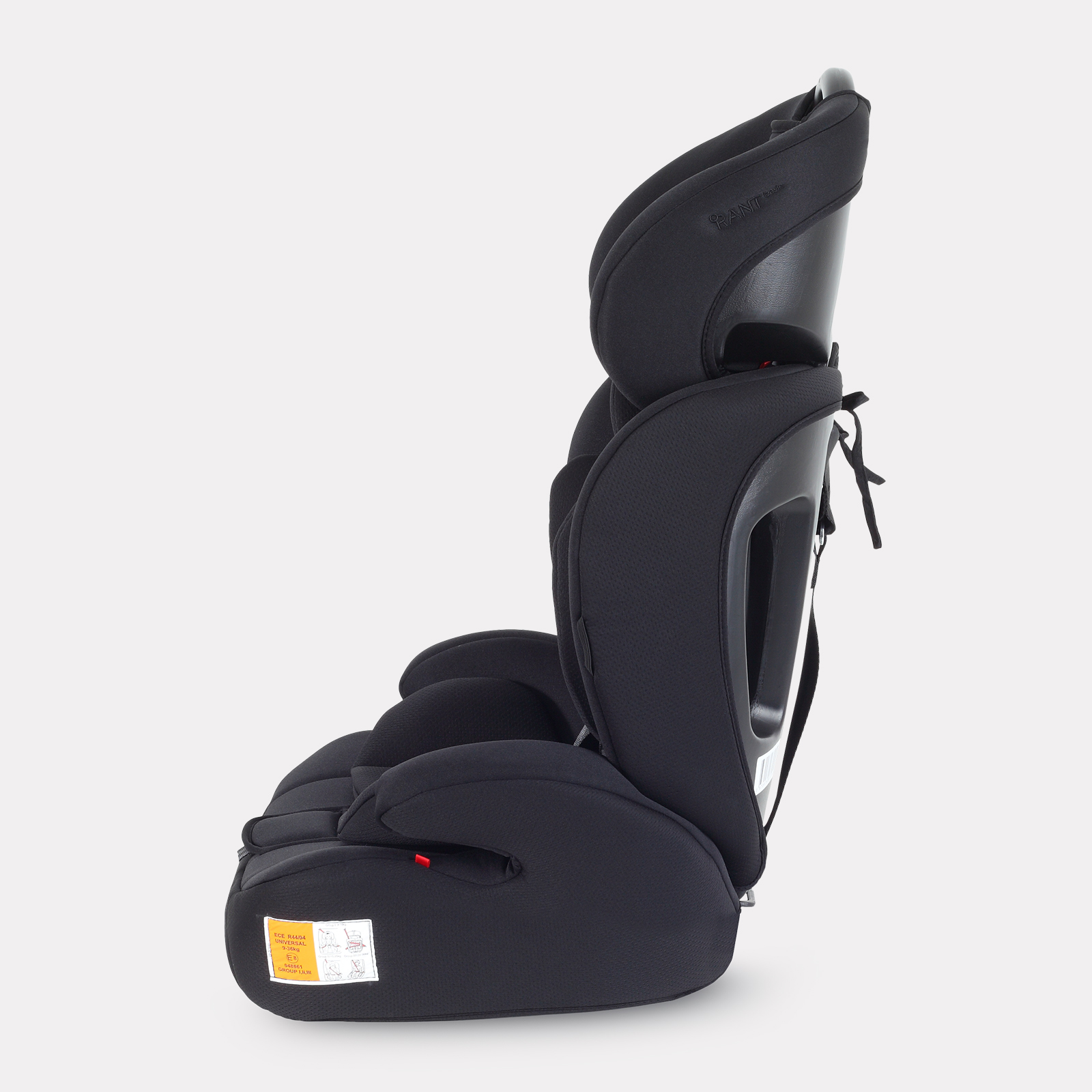 Автокресло Rant Basic Spark Next 1/2/3 (9-36 кг) черный - фото 5