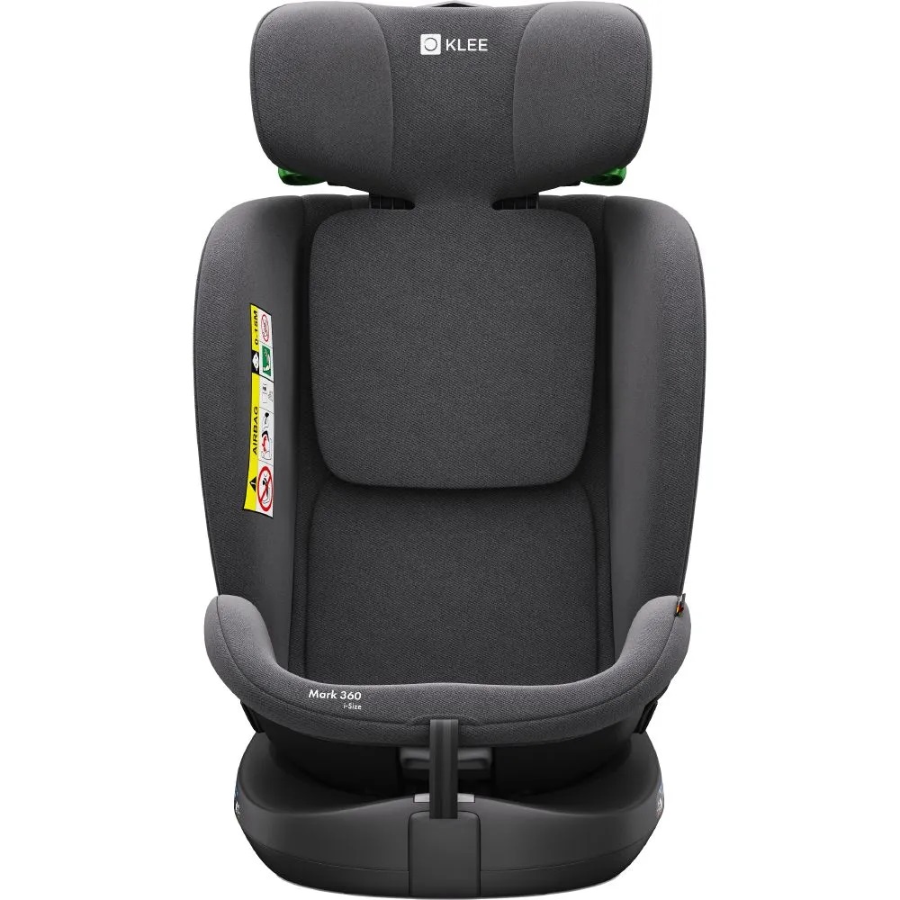 Автокресло KLEE Mark 360 i-size Isofix 0+/1/2/3 (0-36 кг) серый - фото 6