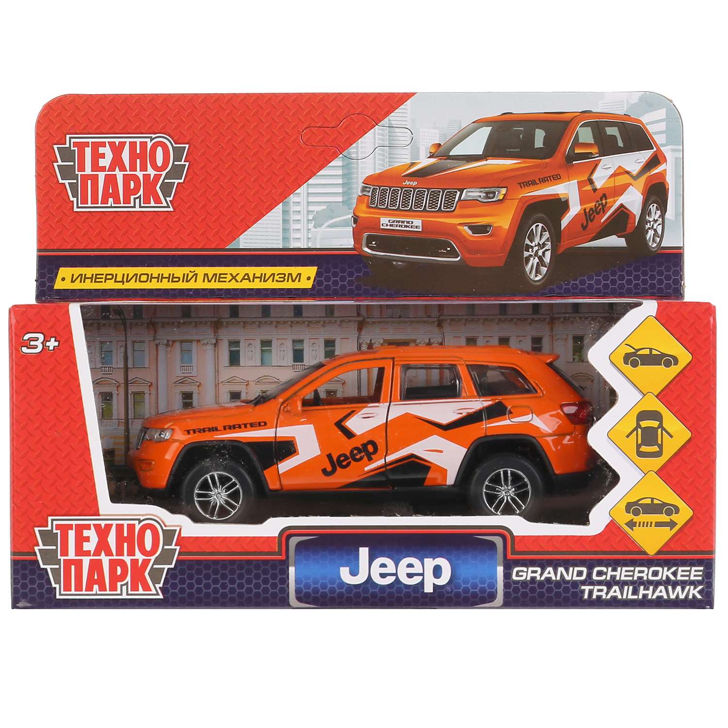 Автомобиль Технопарк Jeep 289684.0 - фото 2