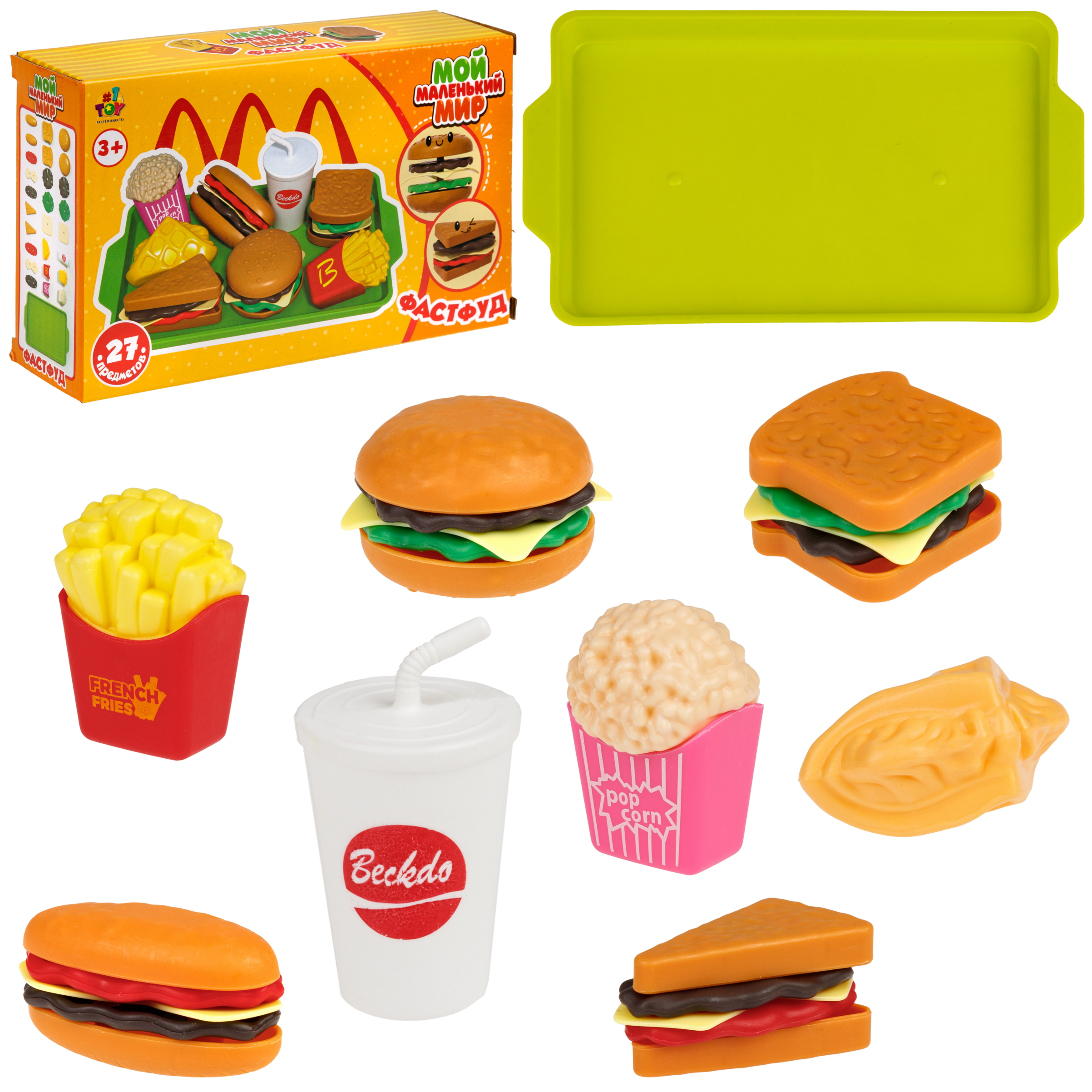 Игрушка 1TOY продукты 9 предм. - фото 1