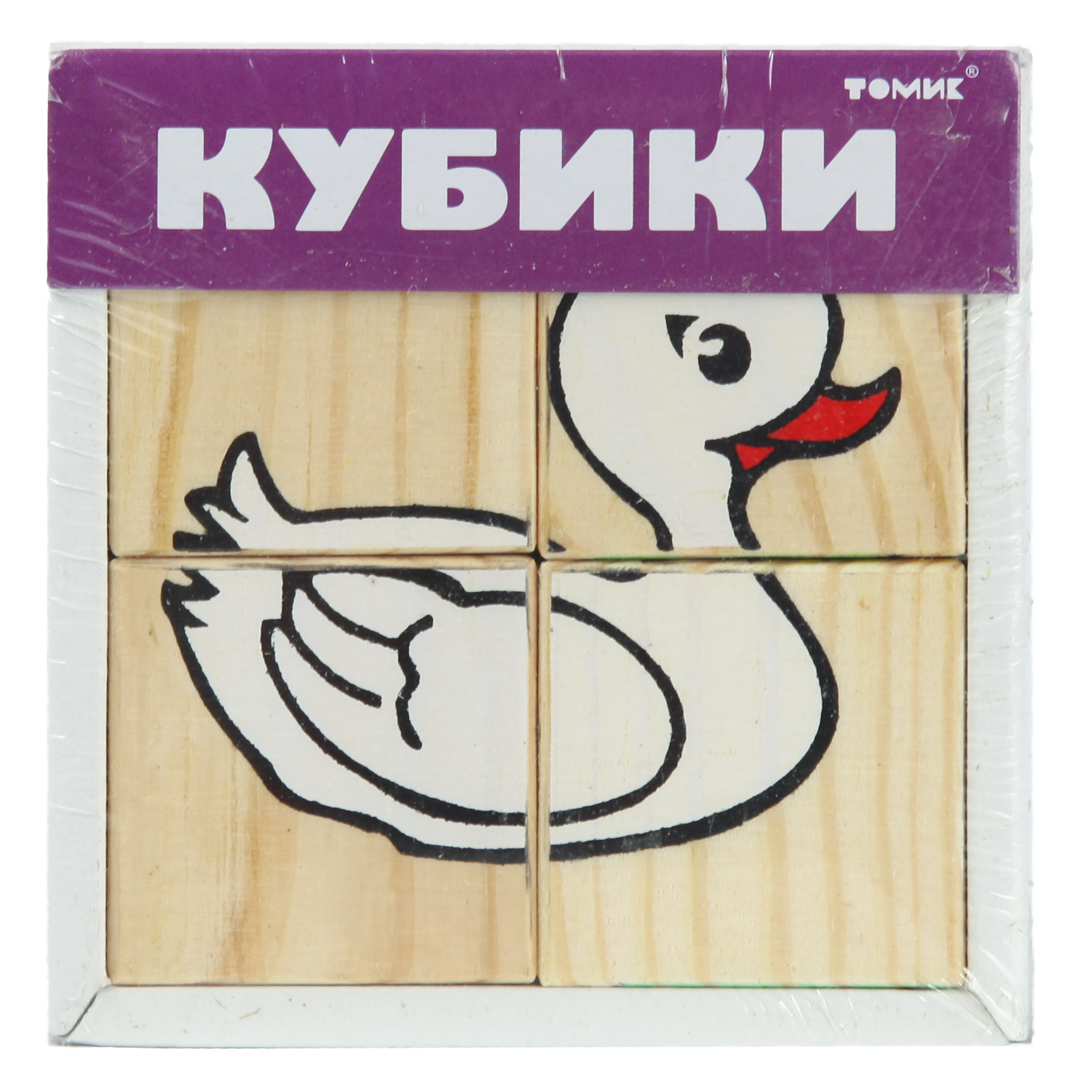 Игрушка Томь-сервис кубики Животные - фото 1