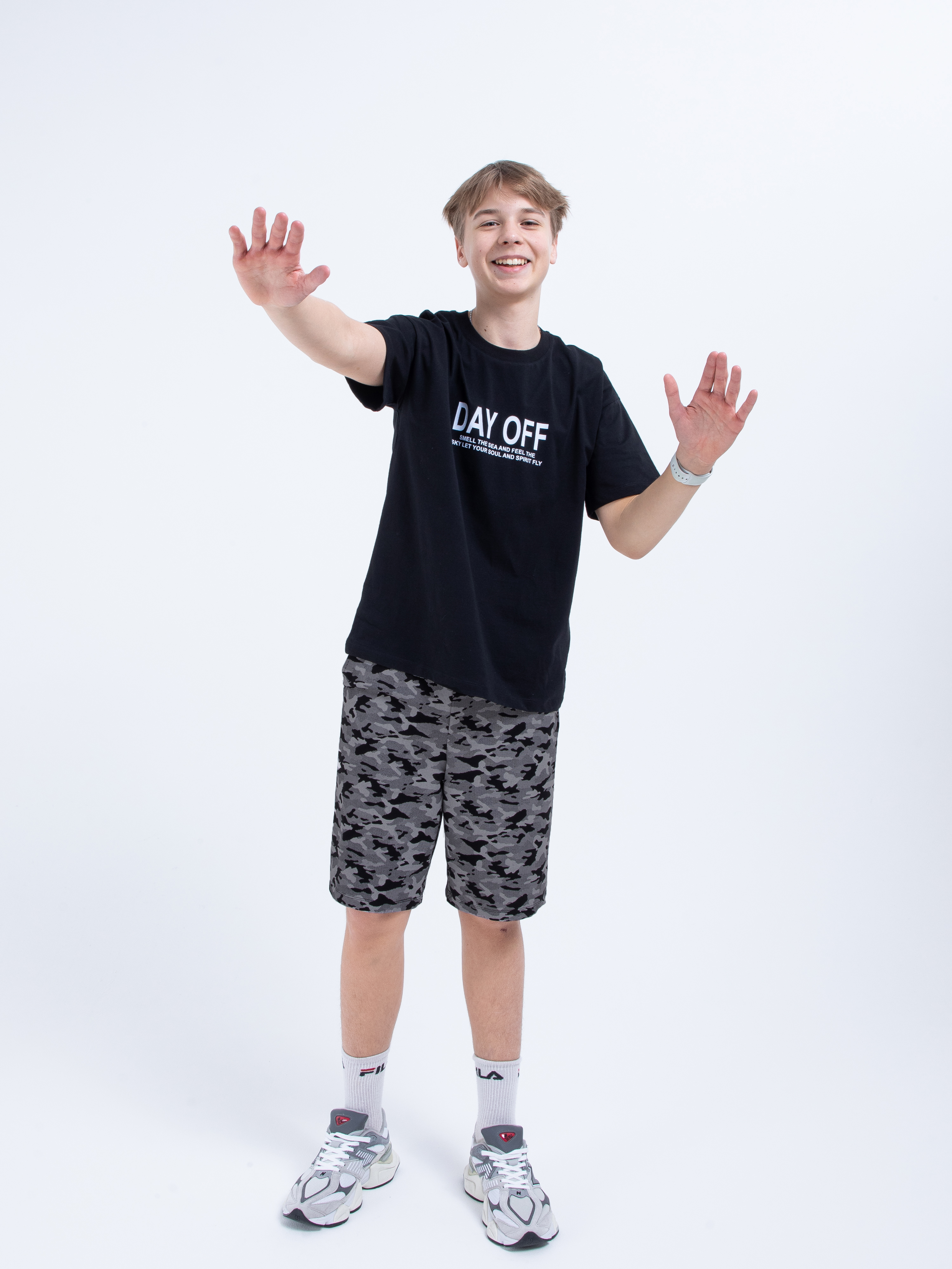 Шорты Lets Go 10413_серый - фото 7