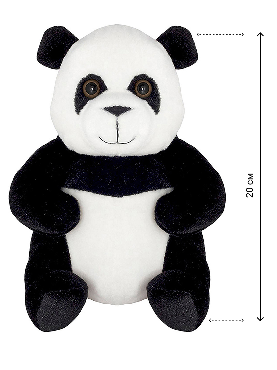 Мягкая игрушка All About Nature панда - фото 2