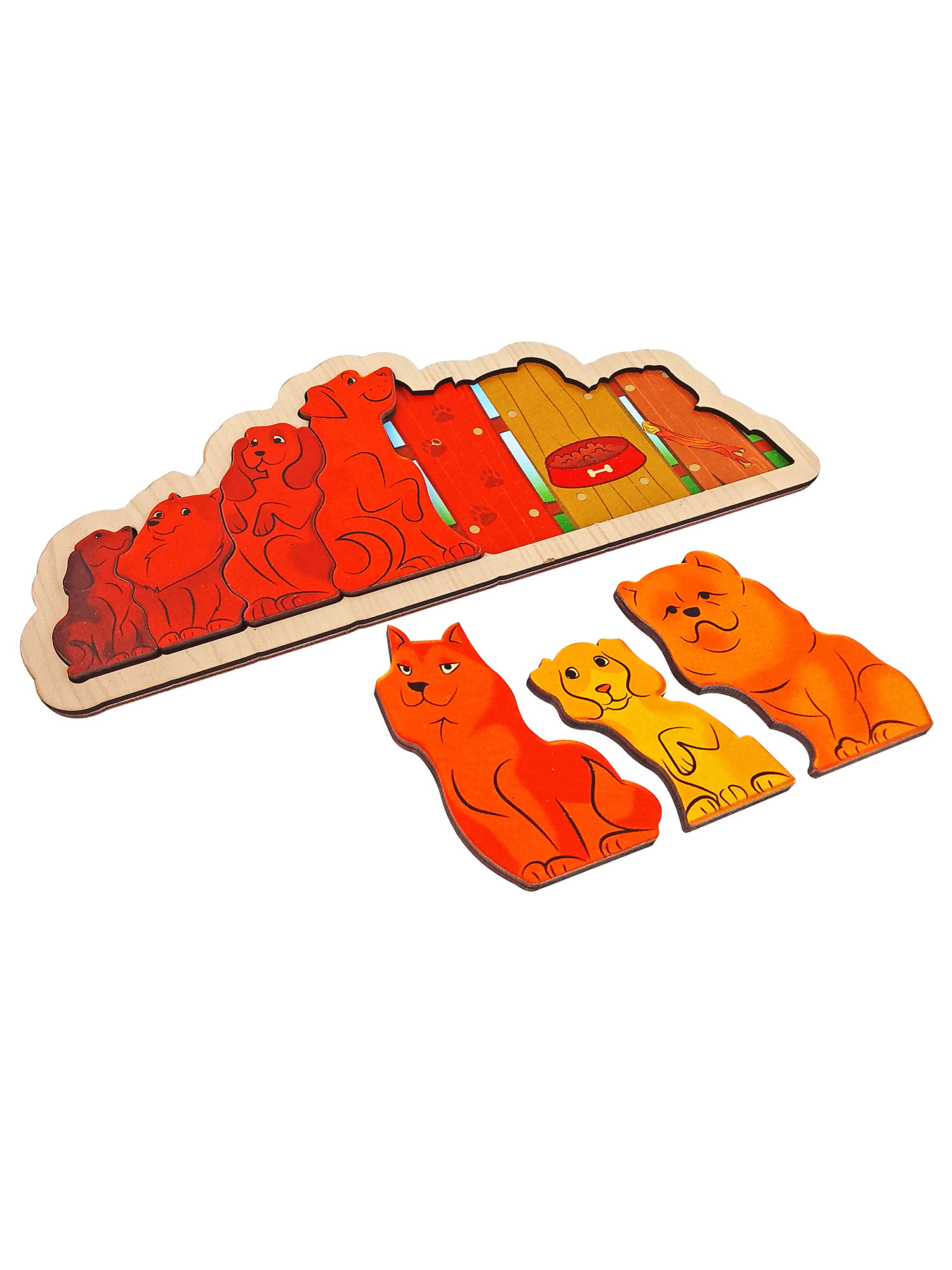Игрушка Нескучные игры пазл Дружная компания - фото 7