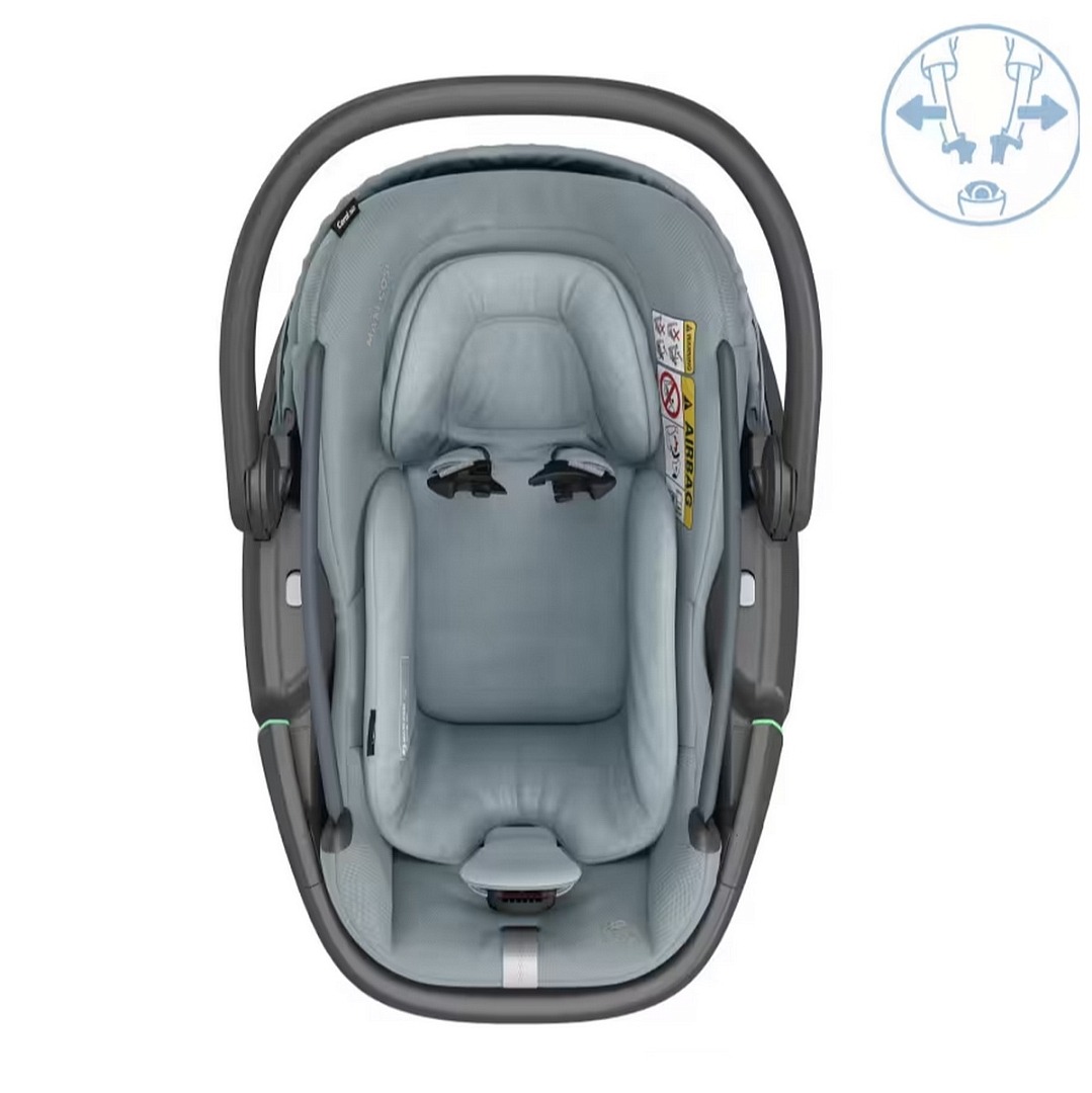 Автокресло Maxi-Cosi Coral 360 0 (0 -13 кг) серый - фото 3