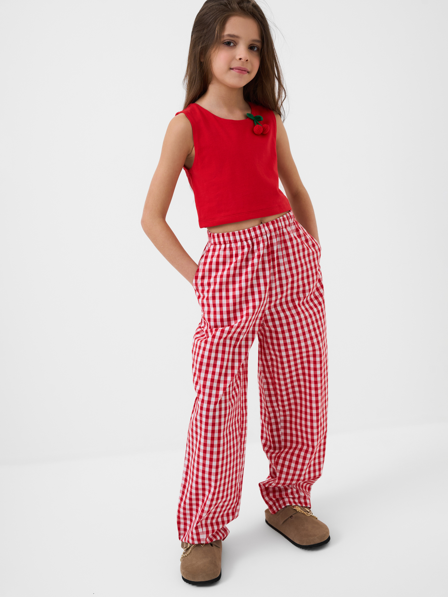 Топ и брюки PlayToday 12621571 - фото 4