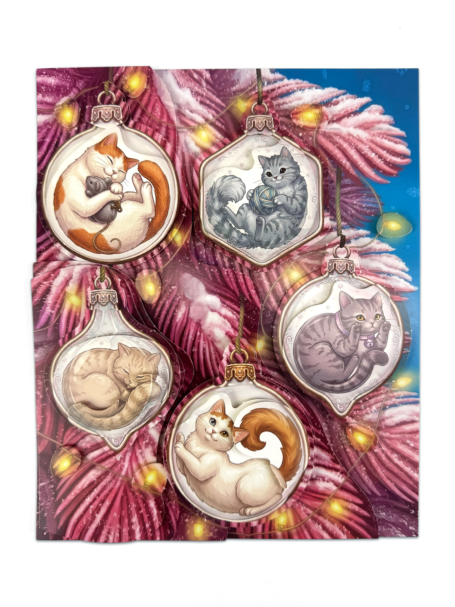 Мозаика Дрофа-Медиа Ёлочные коты - фото 8