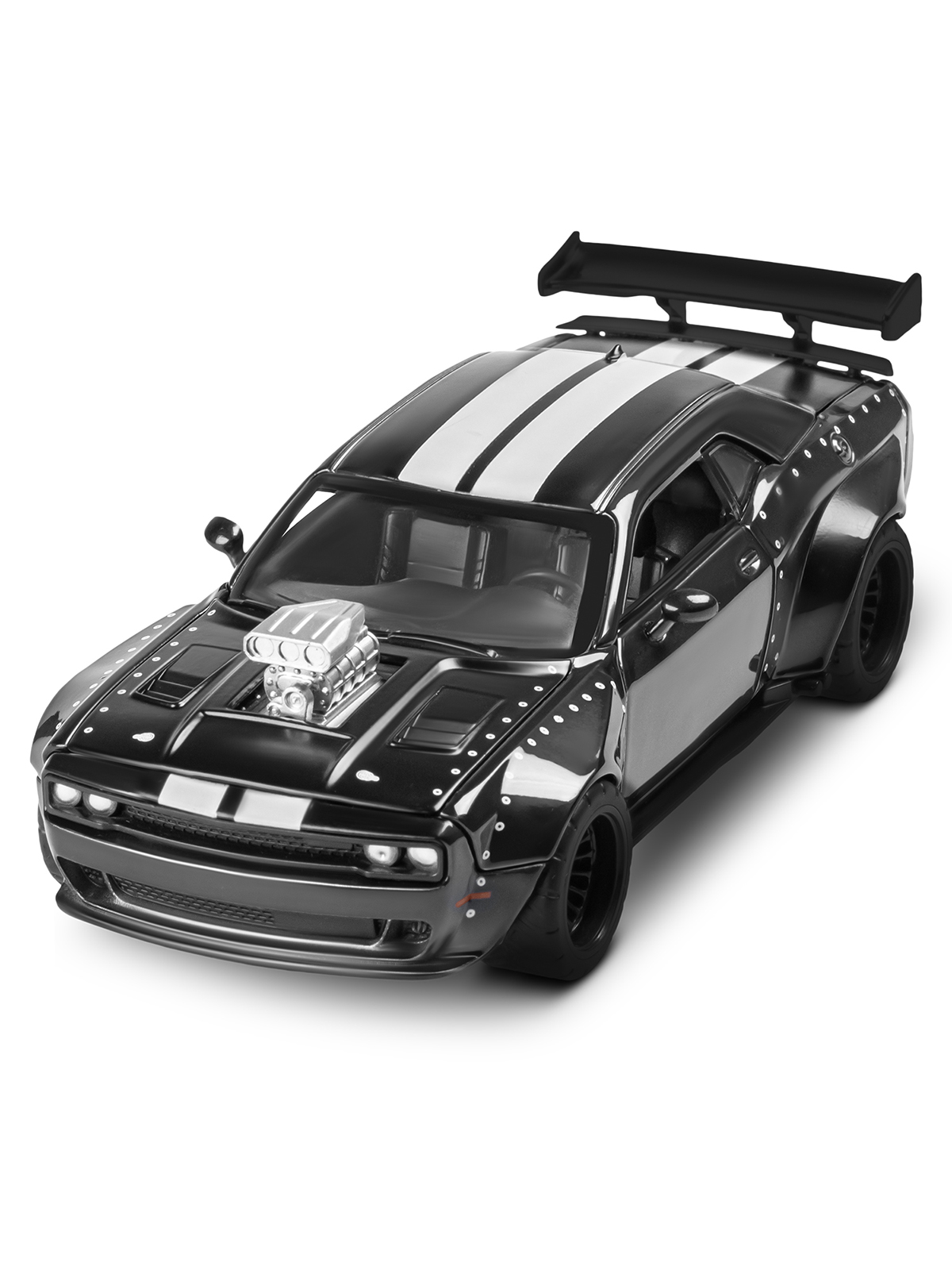 Автомобиль АВТОпанорама Dodge Challenger SRT Jailbreak 1:36 JB1251730 - фото 17